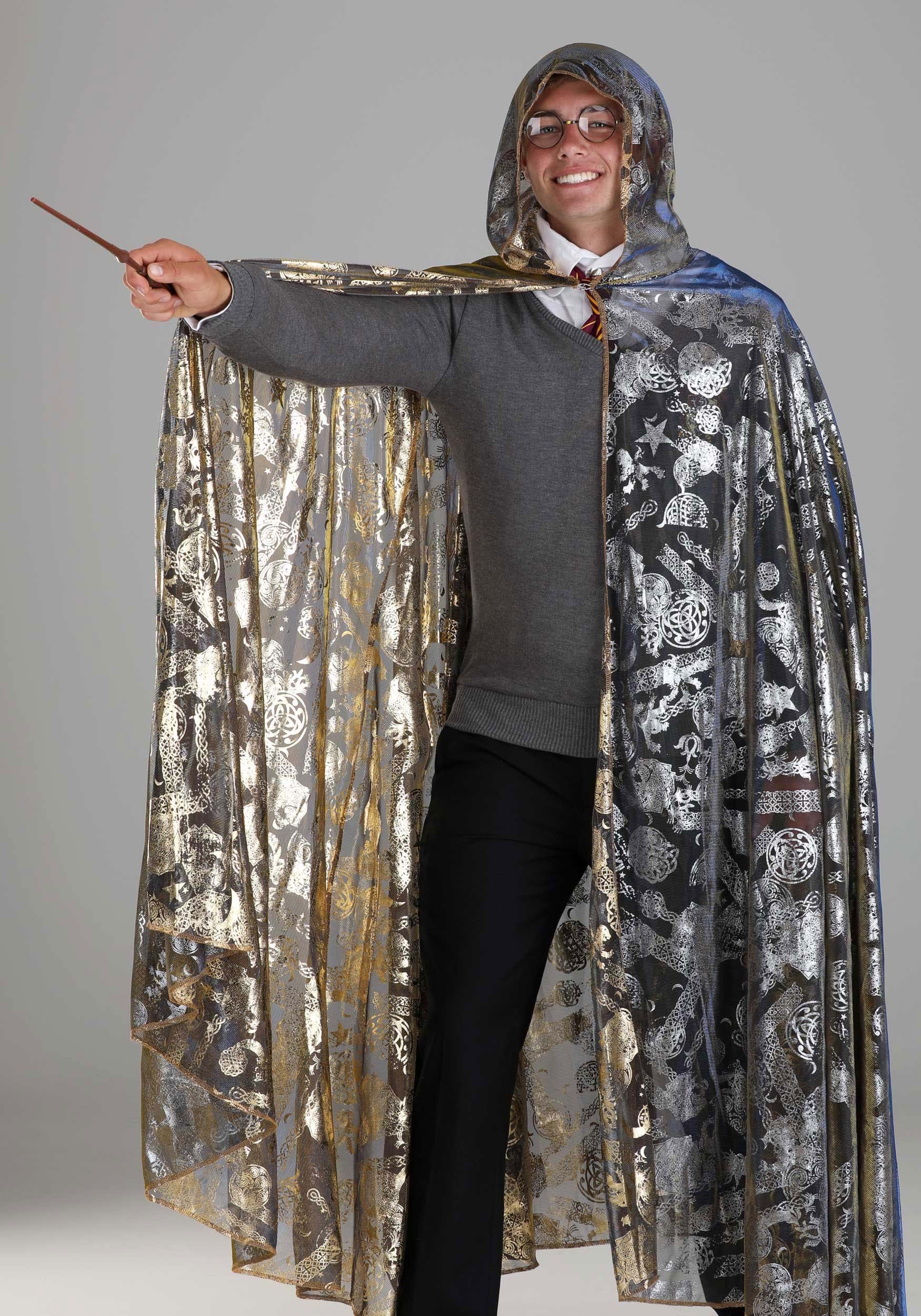 Adulty Harry Potter Costume Invisibility Cloak
