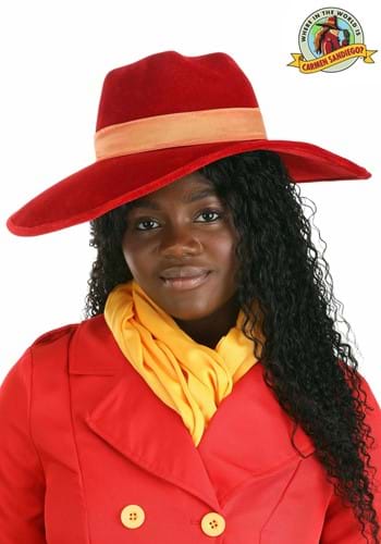 Click Here to buy Carmen Sandiego Hat from HalloweenCostumes, CDN Funds & Shipping