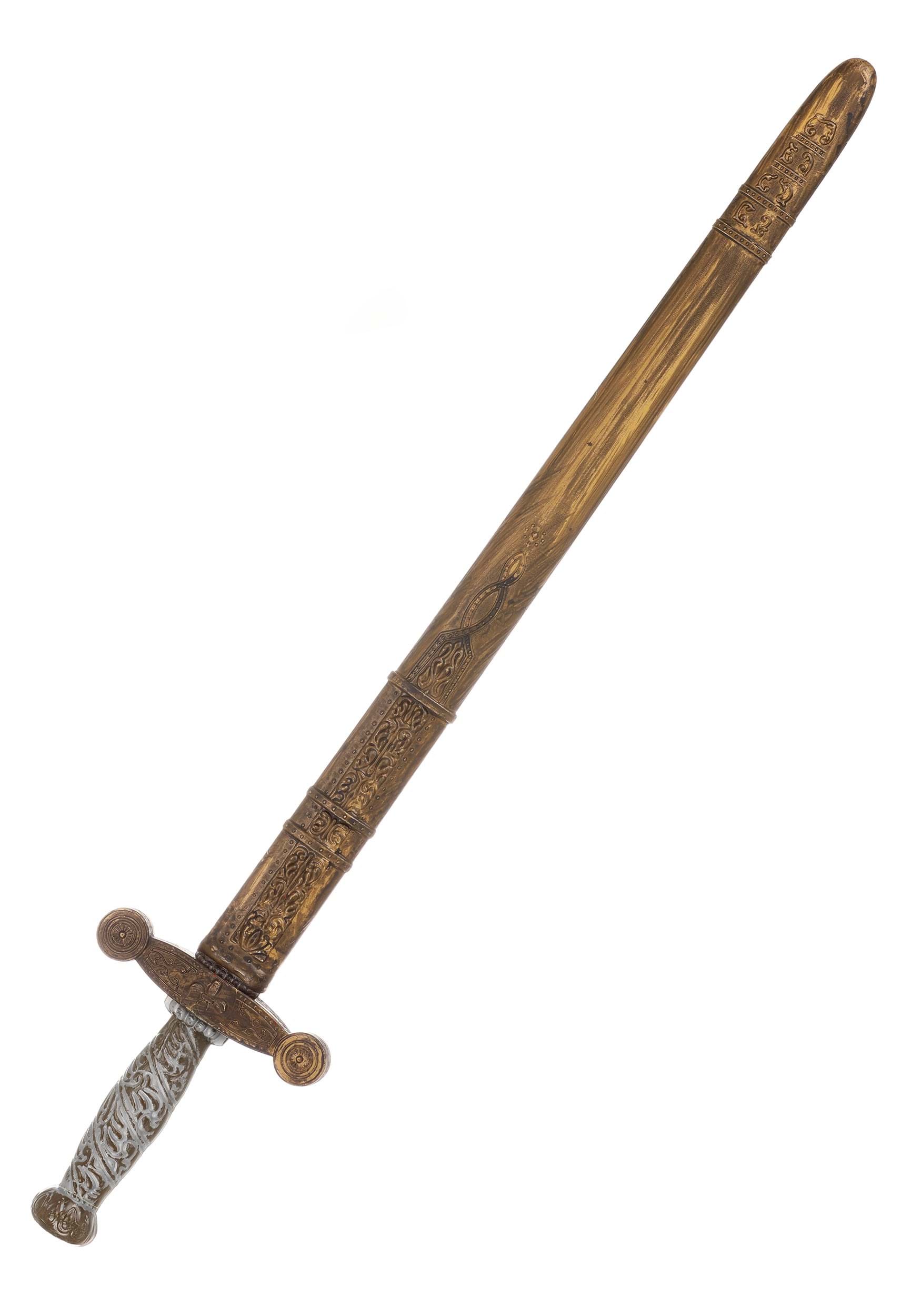 Knight Sword And Sheath Prop