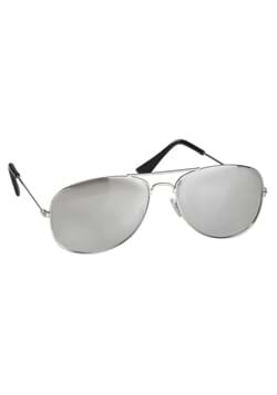 Silver Mirror Police Sunglasses