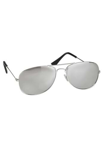 Click Here to buy Silver Mirror Police Sunglasses Accessories from HalloweenCostumes, CDN Funds & Shipping
