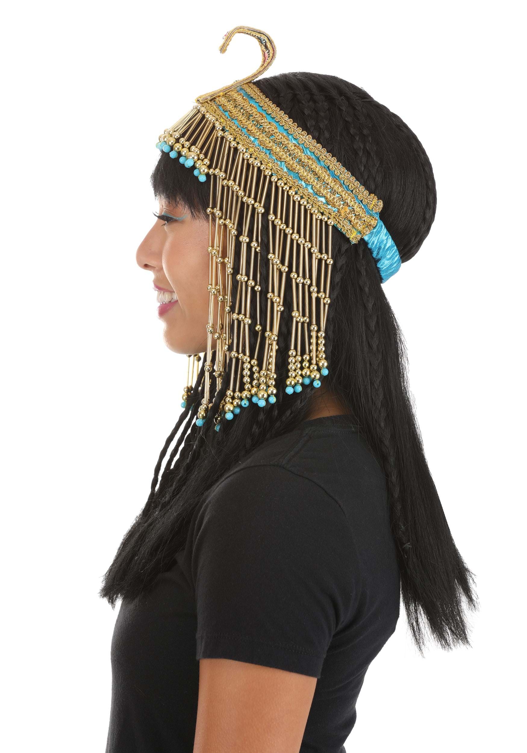 Cleopatra Beaded Snake Headband Accessory