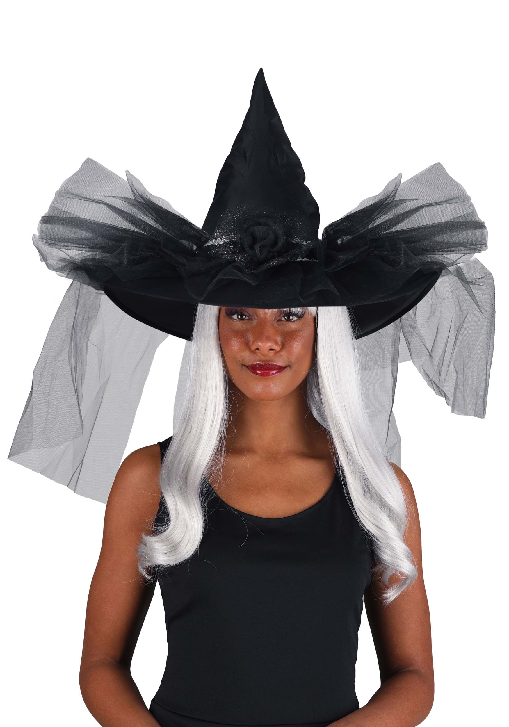 Deluxe Women's Chic Witch Hat , Costume Hats
