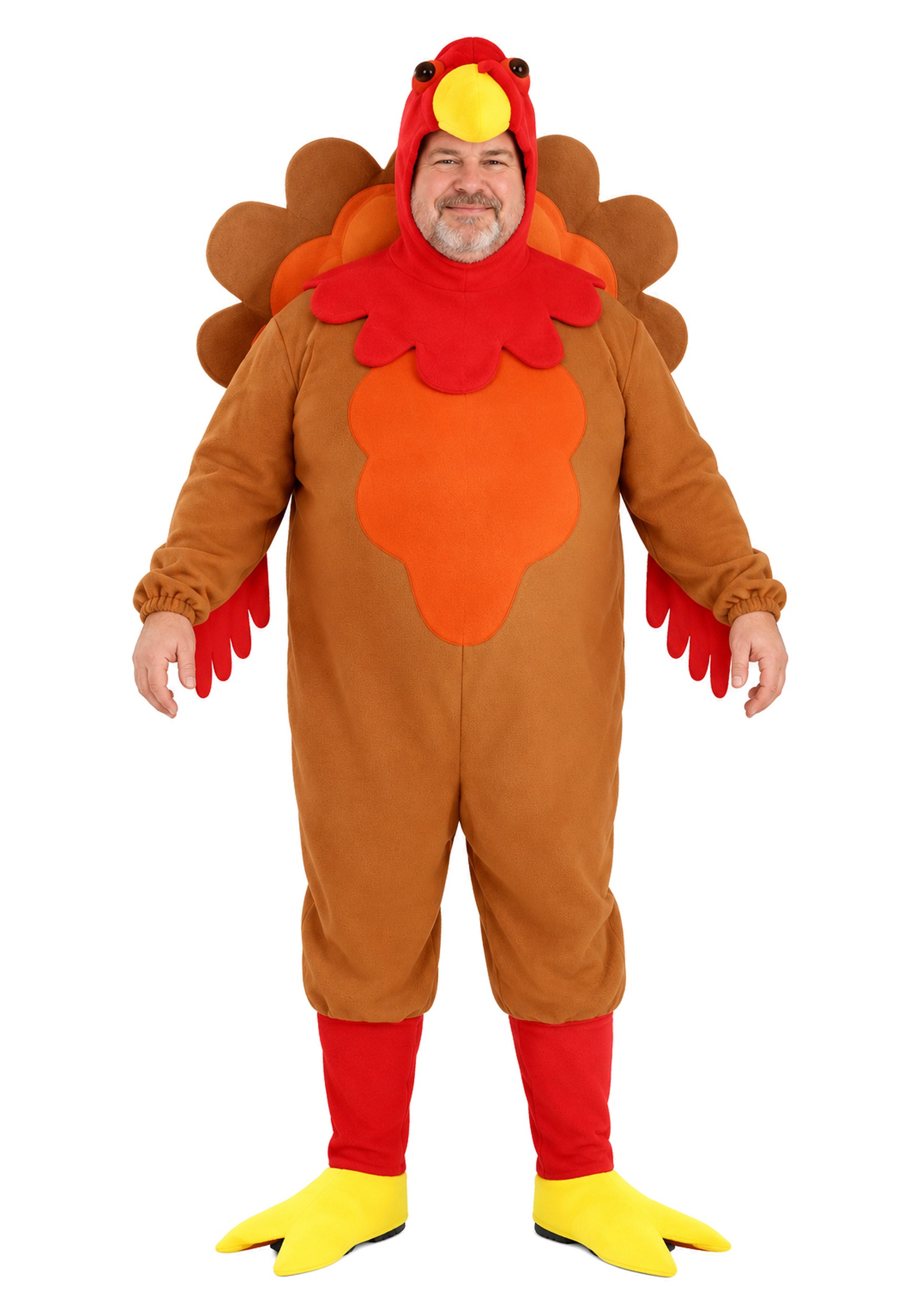 Plus Size Adult Perky Turkey Costume | Adult Animal Costumes