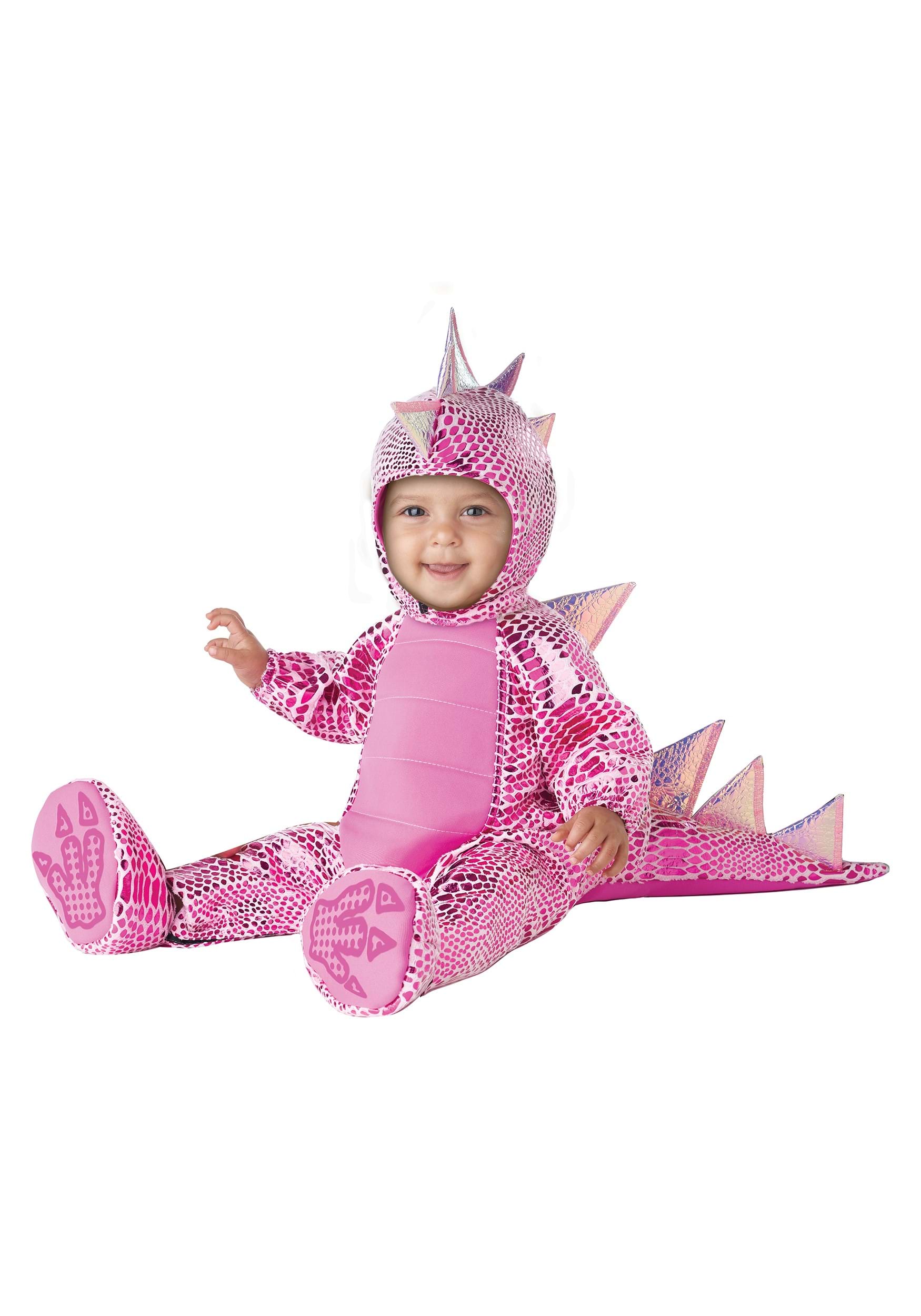 Infant Girls Super Cute A Saurus Costume