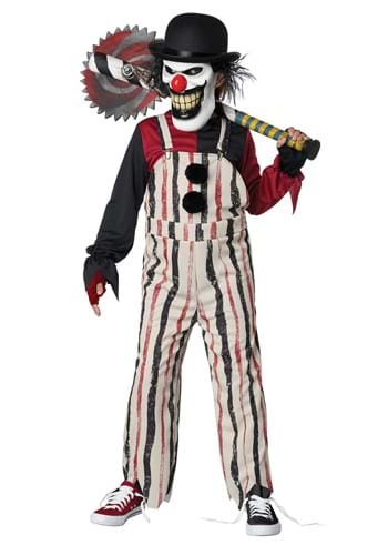Click Here to buy Carnival Creepster Clown Boys Costume from HalloweenCostumes, CDN Funds & Shipping
