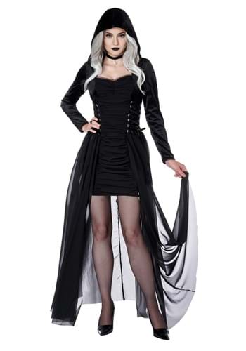 Click Here to buy Womens Gothic Hooded Dress Costume from HalloweenCostumes, CDN Funds & Shipping