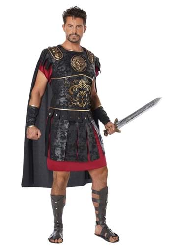 Click Here to buy Plus Size Roman Warrior Mens Costume from HalloweenCostumes, CDN Funds & Shipping