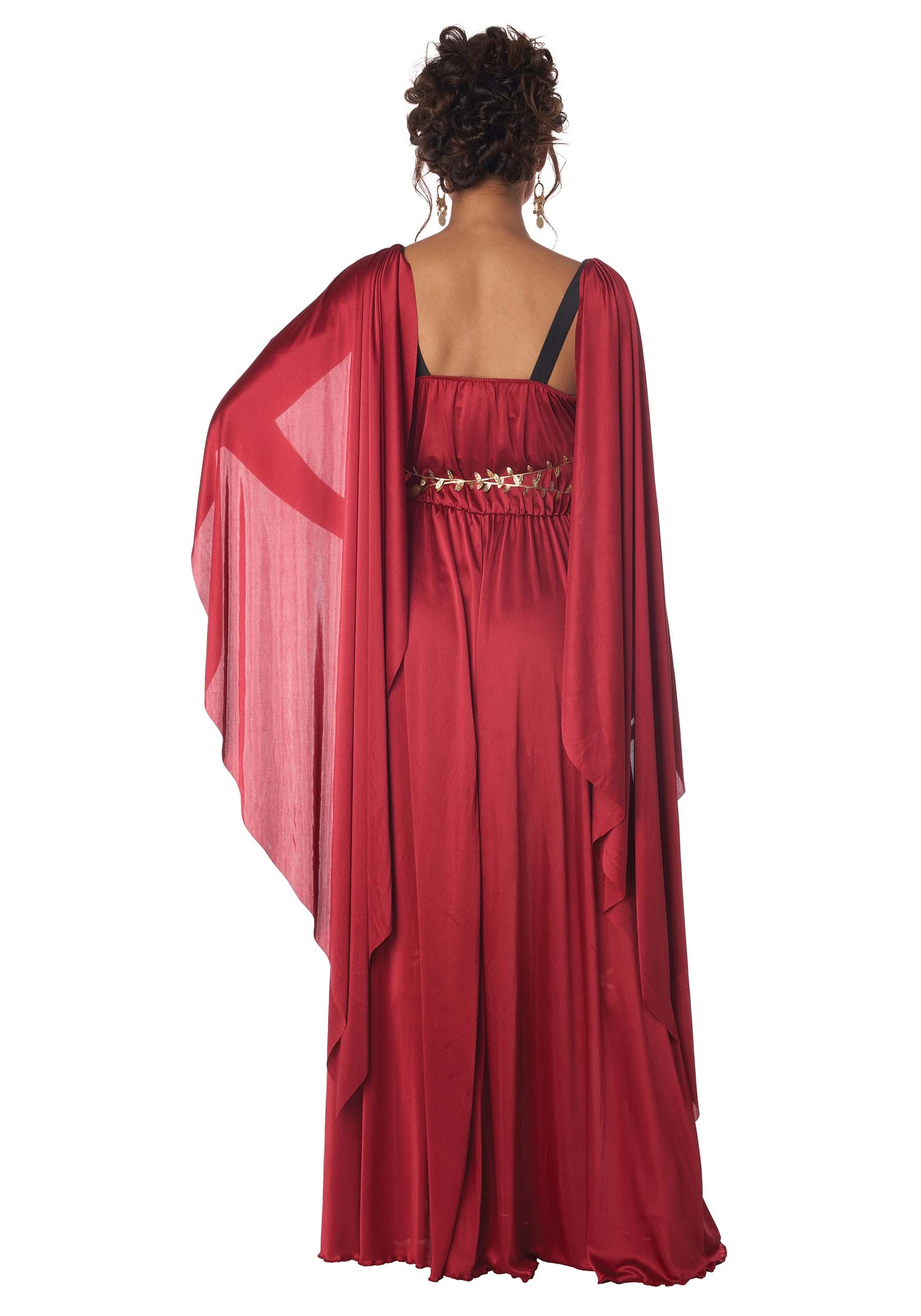 Red Roman Goddess Women's Costume