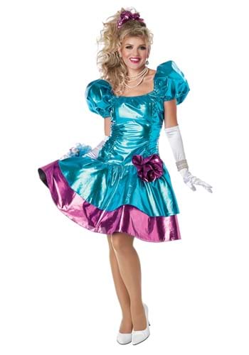 Click Here to buy 80s Prom Dress Womens Costume from HalloweenCostumes, CDN Funds & Shipping