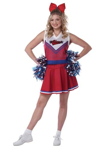 Click Here to buy Spunky Cheerleader Womens Costume from HalloweenCostumes, CDN Funds & Shipping