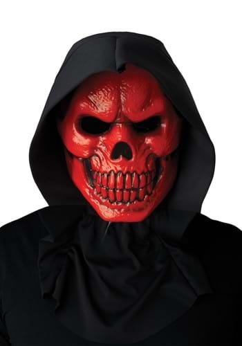 Click Here to buy Adult Light Up Red Skull Mask from HalloweenCostumes, CDN Funds & Shipping
