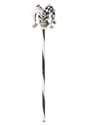 Psycho Jester Black and White Costume Cane