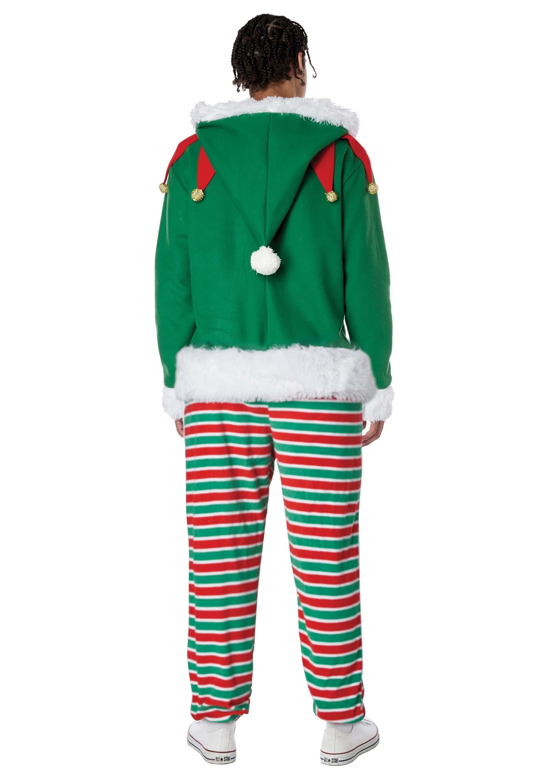 Adult Elf Jumpsuit Costume