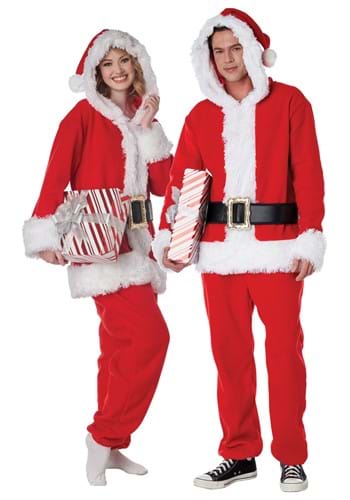 Click Here to buy Adult Santas Red Jumpsuit Costume from HalloweenCostumes, CDN Funds & Shipping