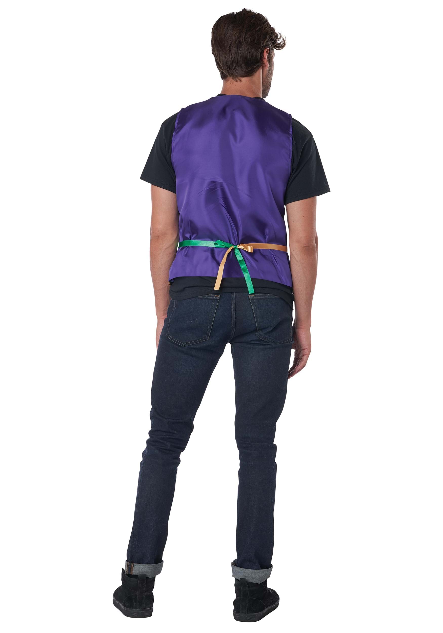 Sequin Men's Carnival Vest Set