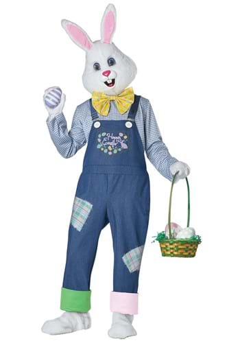 Plus Size Happy Easter Bunny Costume for Adults