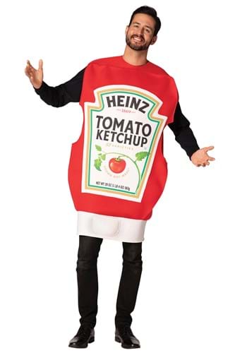 Click Here to buy Adult Heinz Ketchup Squeeze Bottle Costume from HalloweenCostumes, CDN Funds & Shipping