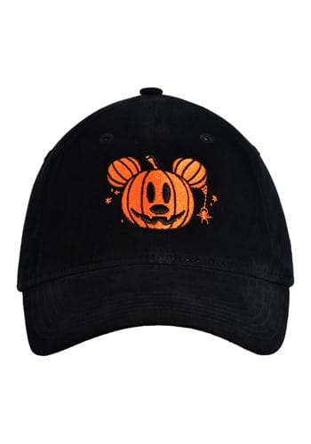 Click Here to buy Mickey Mouse Pumpkin Head Hat with Plaid Underbrim from HalloweenCostumes, CDN Funds & Shipping