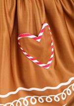Girl's Gingerbread Costume Dress Alt 3