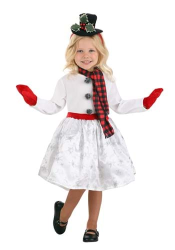 Click Here to buy Snowgirl Costume for Toddlers from HalloweenCostumes, CDN Funds & Shipping