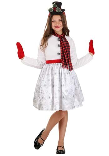 Click Here to buy Snowgirl Kids Costume from HalloweenCostumes, CDN Funds & Shipping