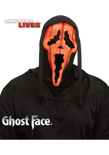 Click Here to buy Ghost Face Pumpkin Adult Mask from HalloweenCostumes, CDN Funds & Shipping
