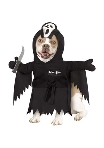 Click Here to buy Ghost Face Costume for Pets from HalloweenCostumes, CDN Funds & Shipping