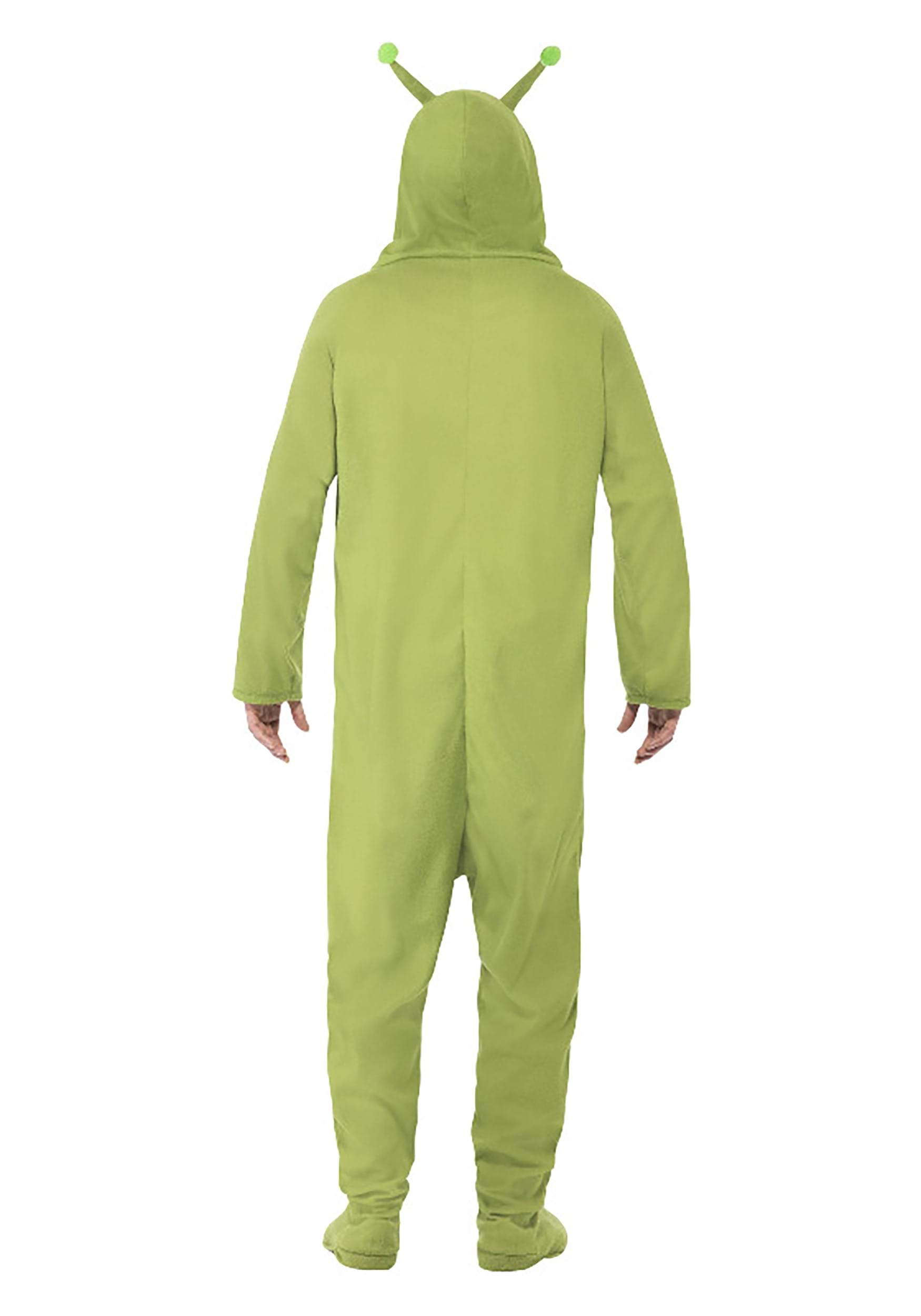 Green Alien Adult Jumpsuit Costume