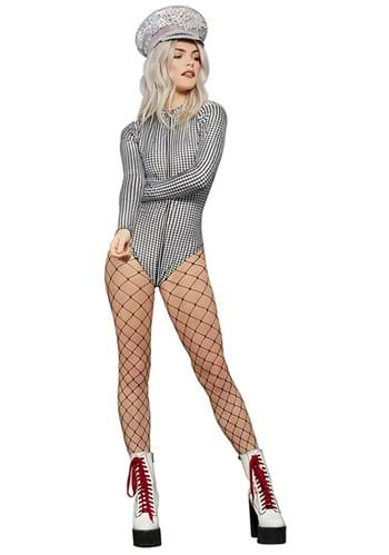 Click Here to buy Disco Ball Holographic Womens Bodysuit from HalloweenCostumes, CDN Funds & Shipping