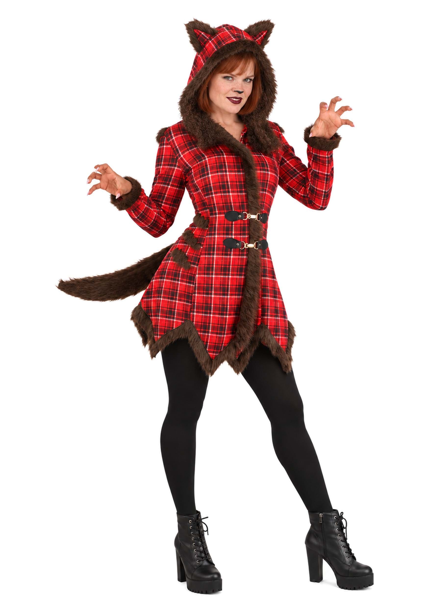 Werewolf Coat Women's Costume