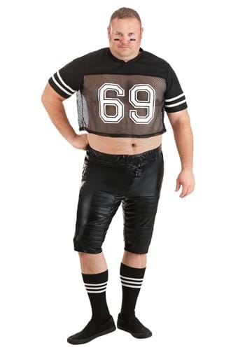 Click Here to buy Mens Plus Size Tight End Footballer Costume | Plus Size Sports Costumes from HalloweenCostumes, CDN Funds & Shipping
