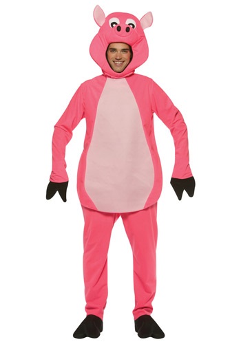 Adult PInk Pig Costume