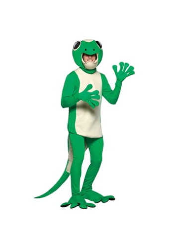 Click Here to buy Adult Gecko Costume from HalloweenCostumes, CDN Funds & Shipping