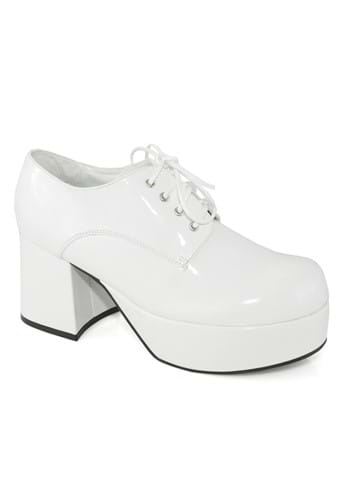 Click Here to buy White Mens Platform Pimp Shoes from HalloweenCostumes, CDN Funds & Shipping