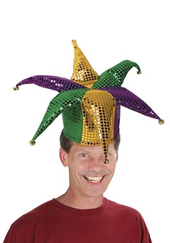 Click Here to buy Adult Glitz N Gleam Jester Hat from HalloweenCostumes, CDN Funds & Shipping