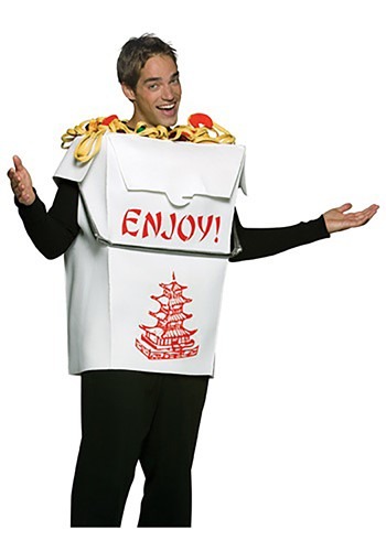 Click Here to buy Chinese Take Out Adult Costume | Adult Food Costumes from HalloweenCostumes, CDN Funds & Shipping