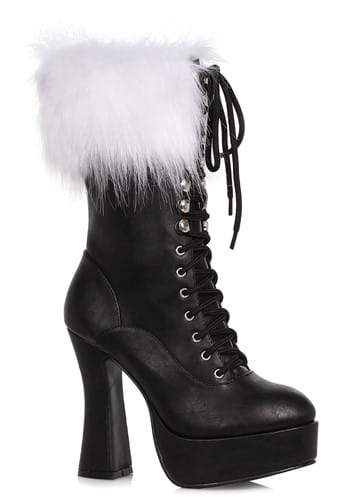 Click Here to buy Womens Platform Laceup Santa Boots from HalloweenCostumes, CDN Funds & Shipping