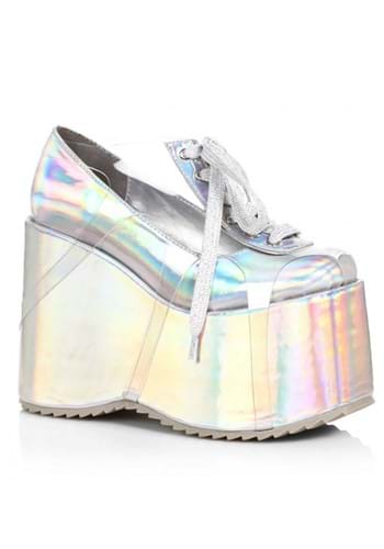 Click Here to buy Hologram Platform Womens Shoes from HalloweenCostumes, CDN Funds & Shipping