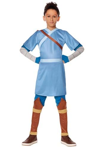 Click Here to buy Avatar the Last Airbender Sokka Kidsrens Costume from HalloweenCostumes, CDN Funds & Shipping