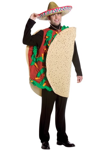 Click Here to buy Taco Costume from HalloweenCostumes, CDN Funds & Shipping