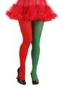 Womens Red and Green Tights