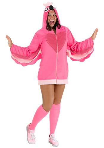 Click Here to buy Womens Fancy Flamingo Costume Dress from HalloweenCostumes, CDN Funds & Shipping