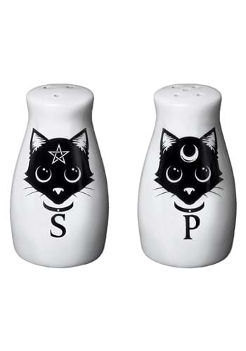 Black Cats Salt and Pepper Shaker Set