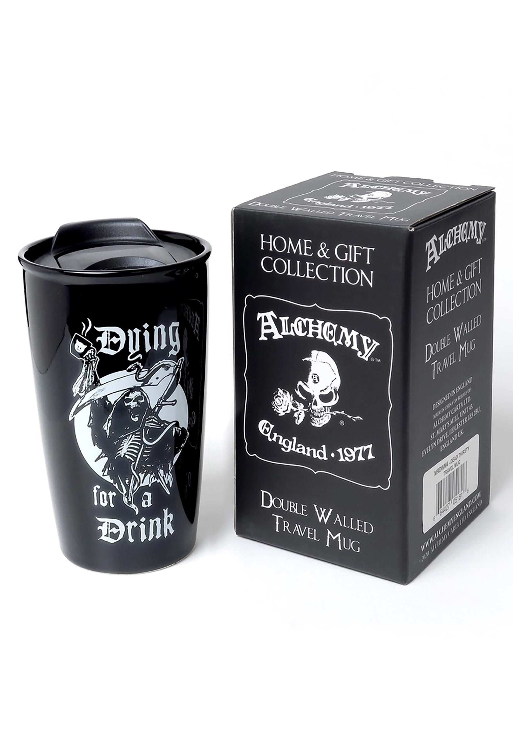 Dying For A Drink Double Walled Travel Mug