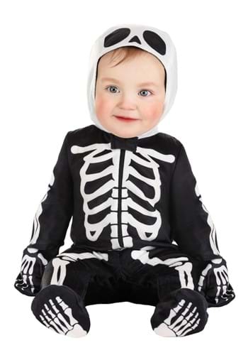 Click Here to buy Snuggly Skeleton Baby Costume | Kids Skeleton Costumes from HalloweenCostumes, CDN Funds & Shipping