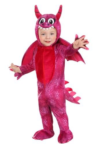 Click Here to buy Baby Magenta Dragon Costume | Folklore Costumes from HalloweenCostumes, CDN Funds & Shipping