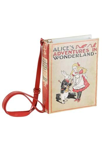 Click Here to buy Alices Adventures in Wonderland Book Purse from HalloweenCostumes, CDN Funds & Shipping