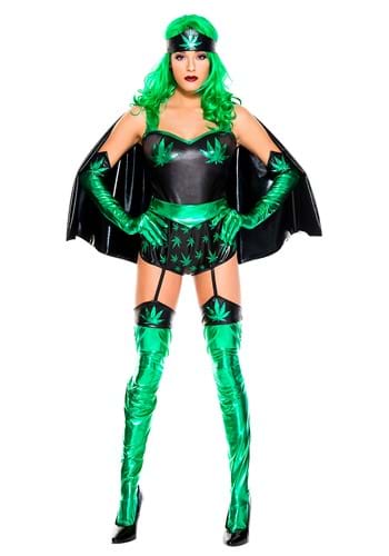 Leafy Super Woman Womens Costume
