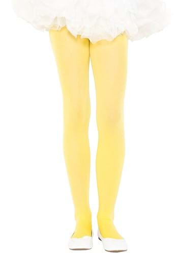 Click Here to buy Yellow Opaque Girls Tights from HalloweenCostumes, CDN Funds & Shipping